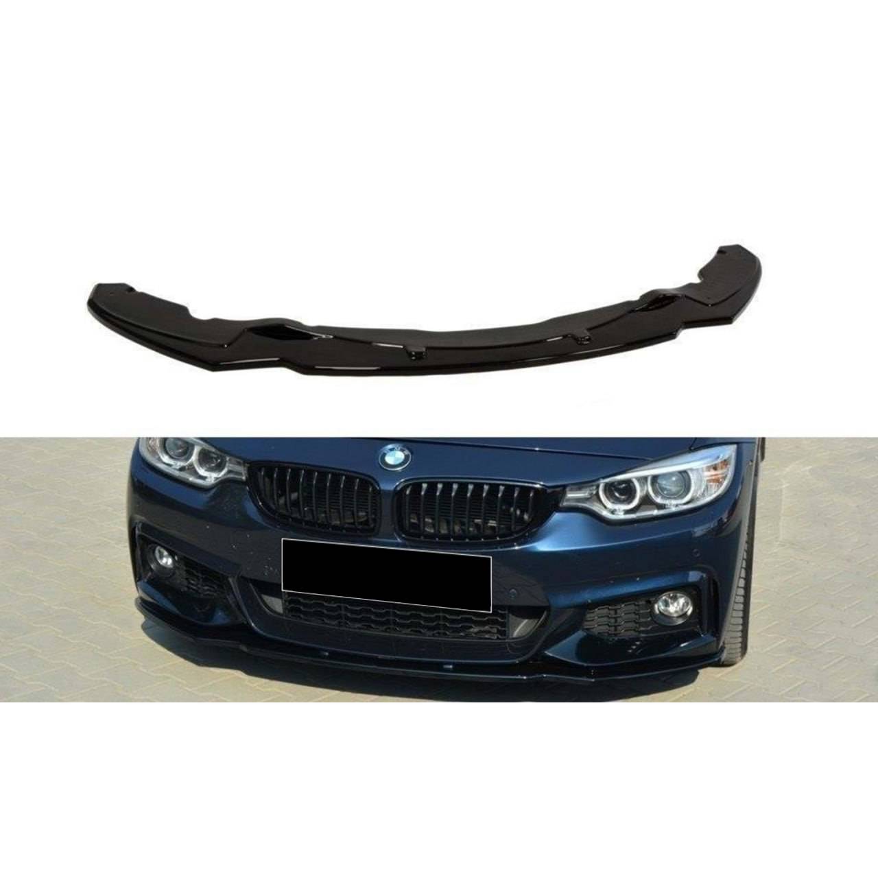 1395 SPLITTER SERIE 4 F32 F33 F36 MSPORT NERO LUCIDO