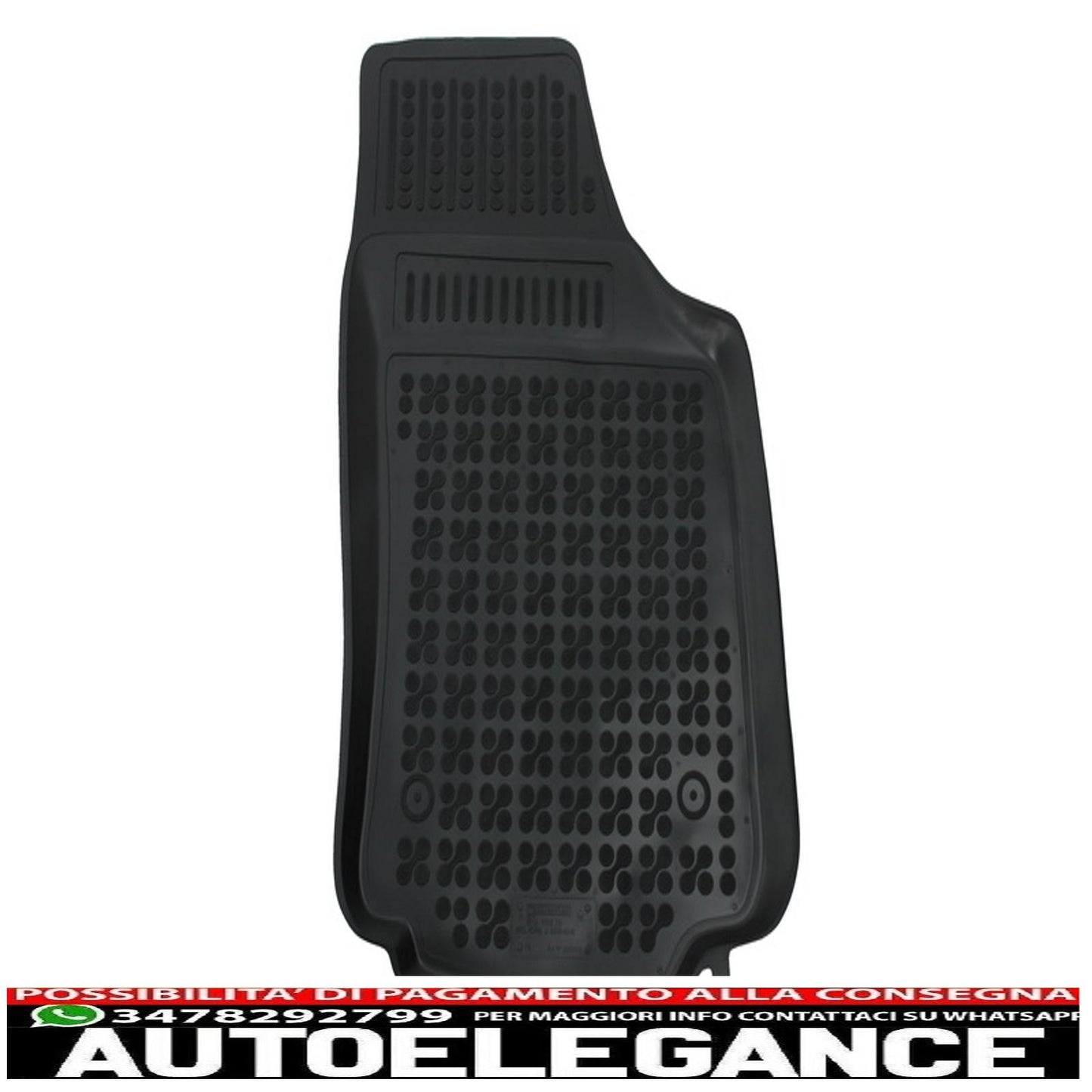 Black mat suitable for opel meriva a 2003-2010
