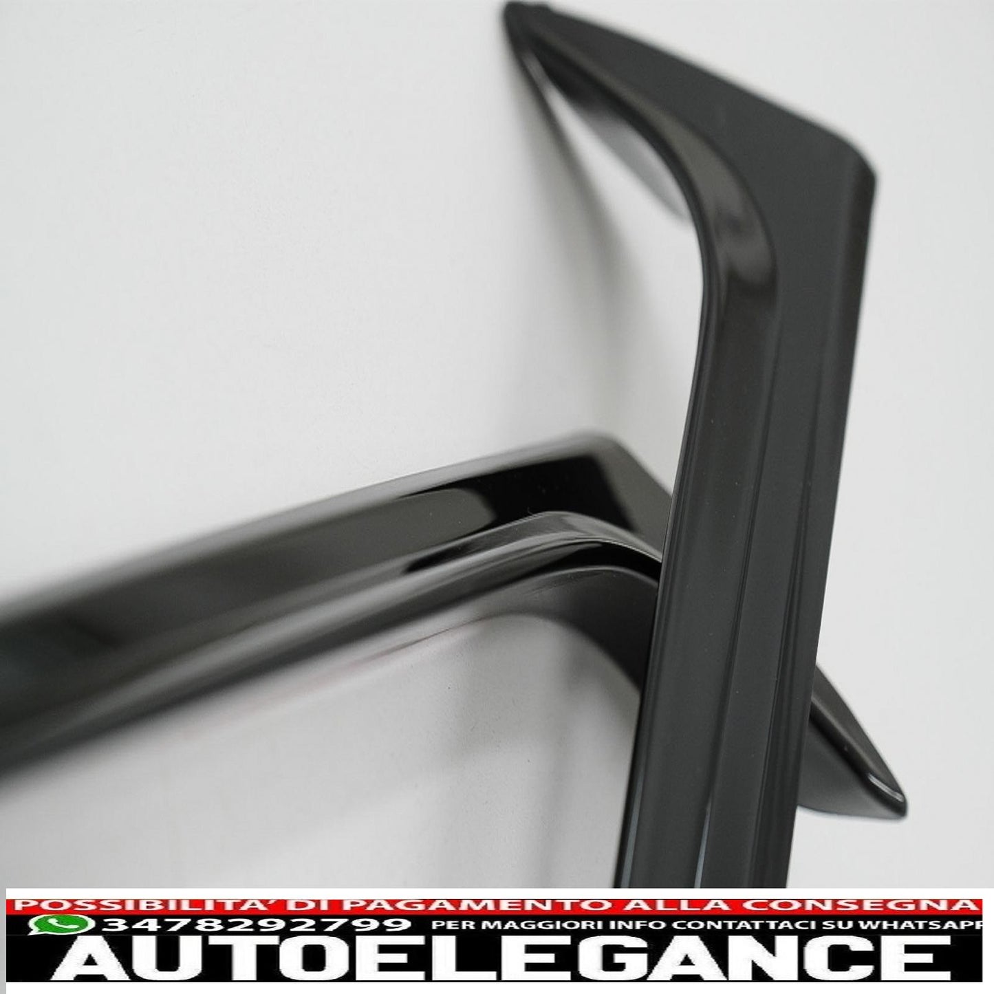 Rear Window Spoiler Suitable For VW Polo 6R MK5 (2009-2018) GTI Design Piano Black