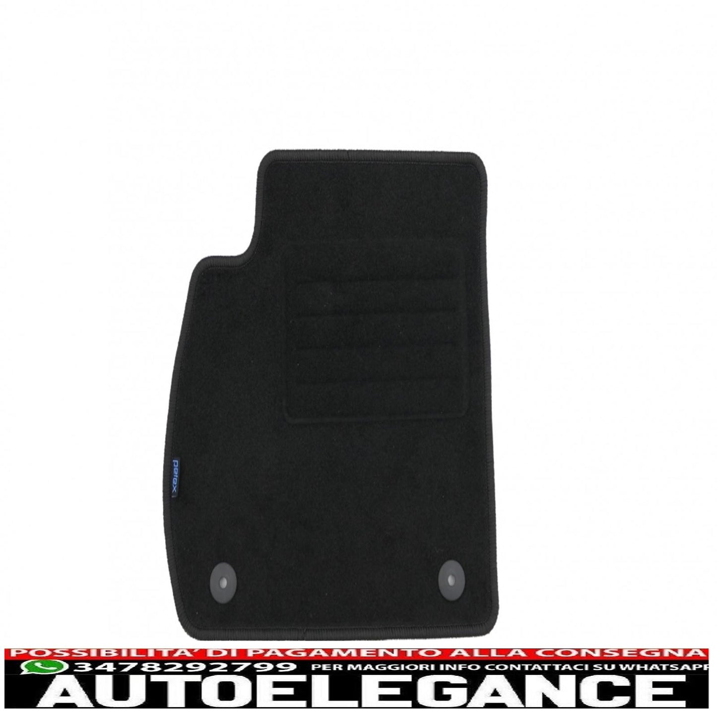 Graphite carpet mat suitable for opel zafira c 01/2012