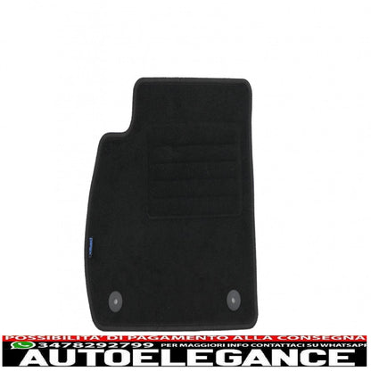 Graphite carpet mat suitable for opel zafira c 01/2012