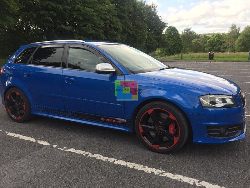 SATIN CAPS SUITABLE FOR AUDI A3 80-A4 8K B8-A5 8T LIFT SPORTY LOOK