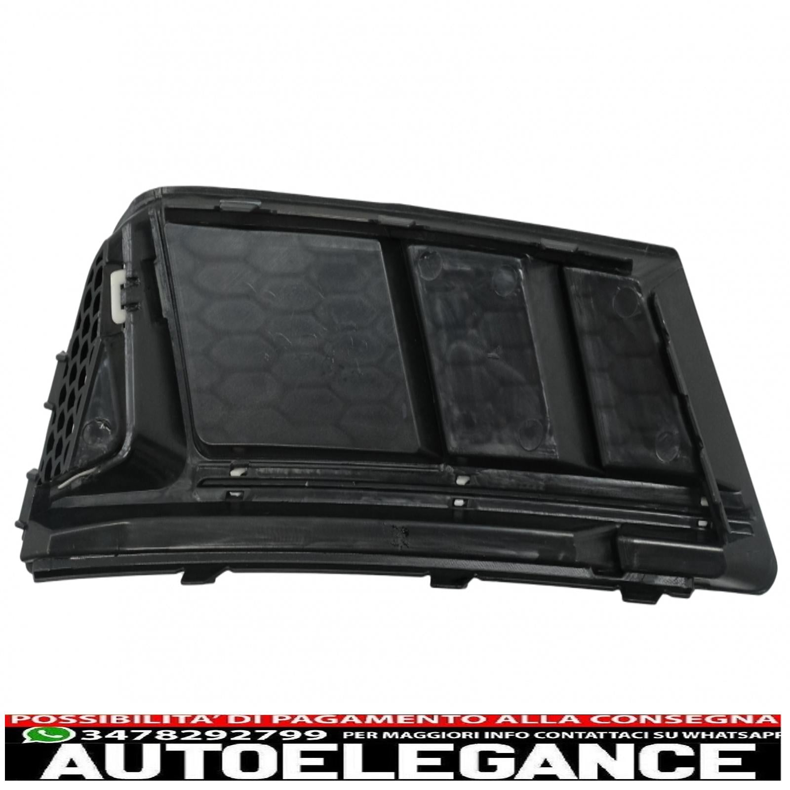 coperture inferiori della griglia del paraurti griglie laterali adatte per audi a4 b9 berlina avant (2016-2018) rs4 design black edition AUTOELEGANCERICAMBI