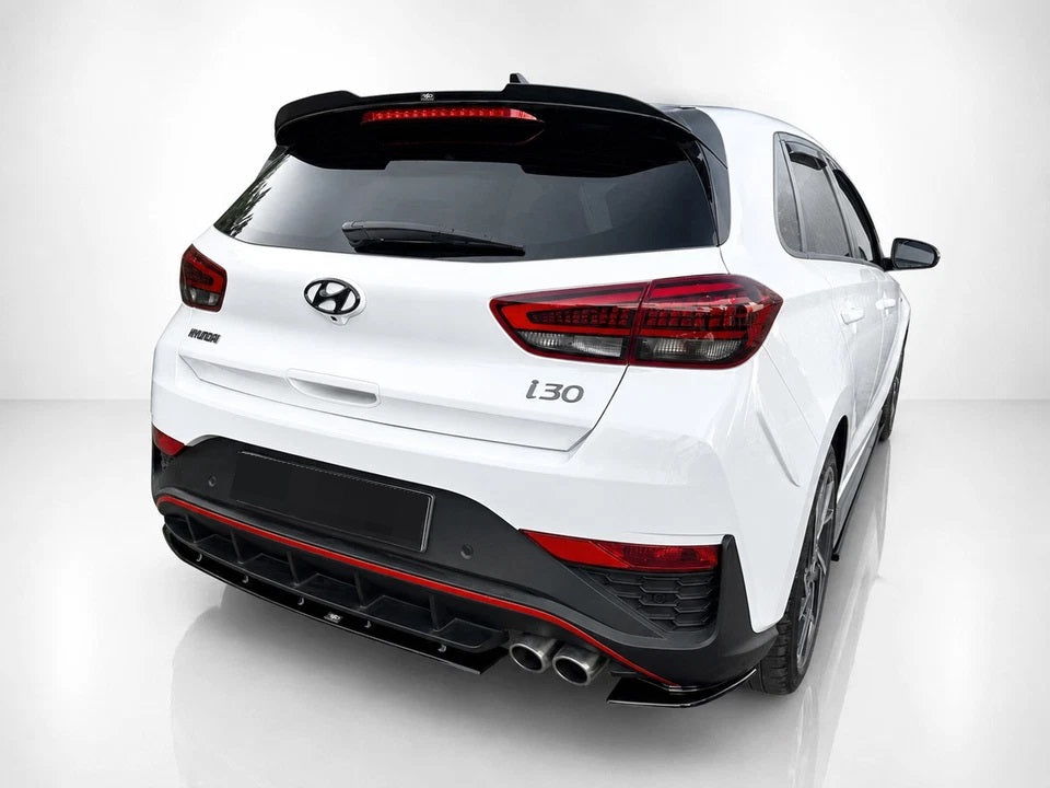 👉Prolunga Spoiler Tetto per Hyundai i30 MK3 Hatchback 2016+ Nero👈