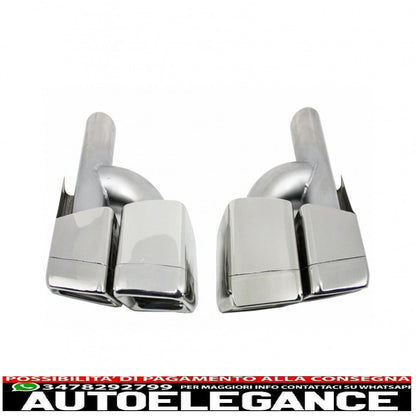 exhaust tips exhaust tips suitable for mercedes s63 e63 w221 w164 w166 w212 w218 s-class e-class cls ml 