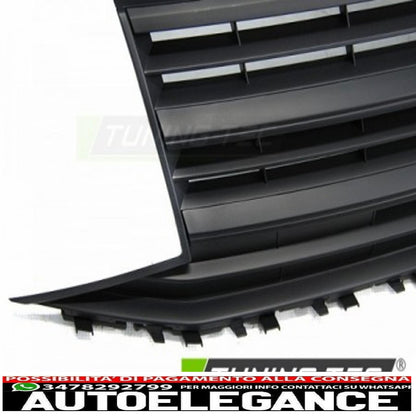 griglia nera opaca per vw t6 15-19