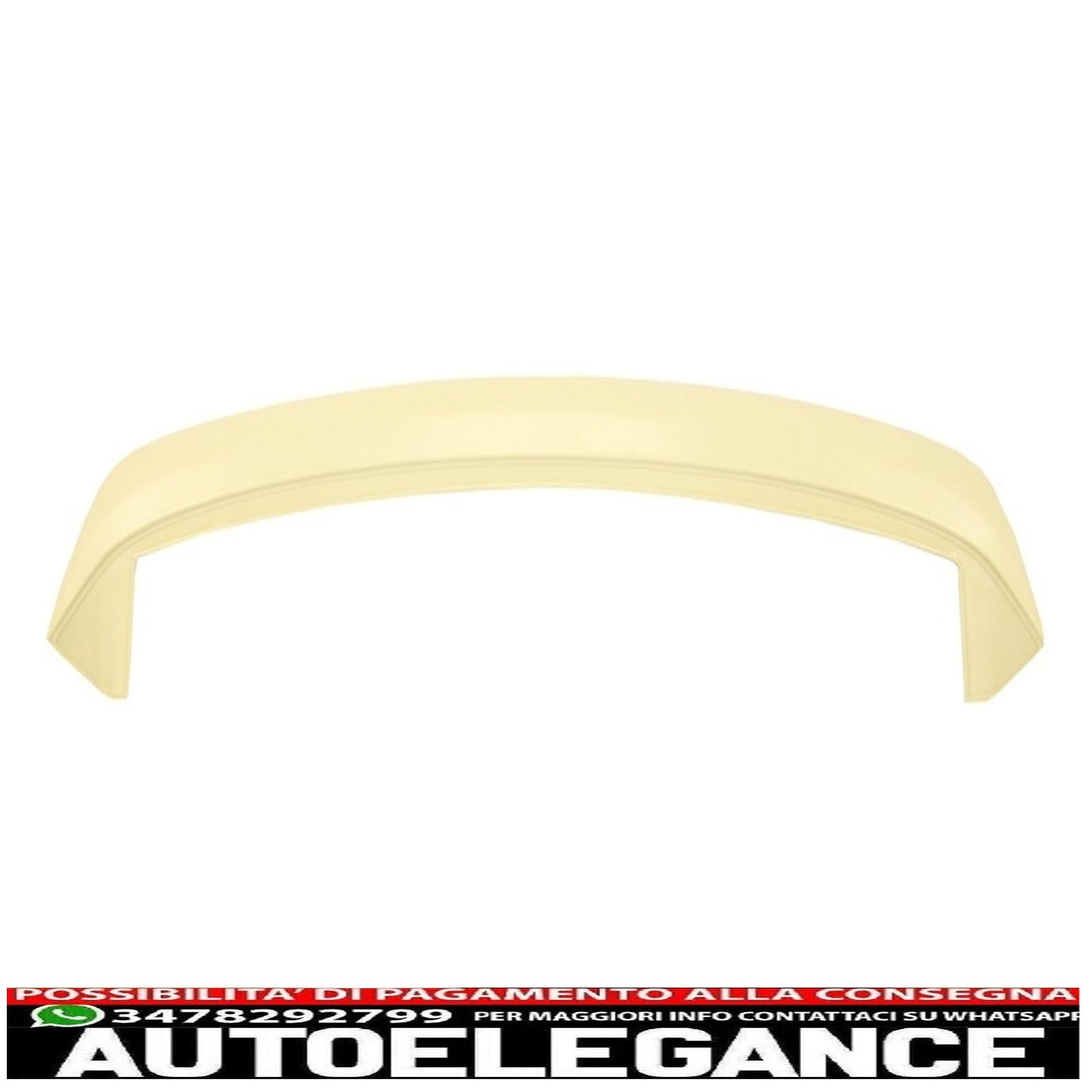 spoiler sul tetto del parabrezza posteriore adatto per vw golf 7 vii (2012-2017) r design