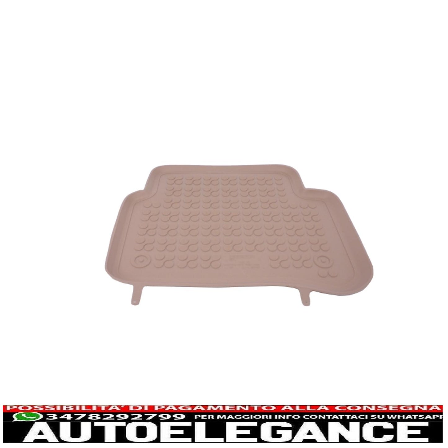 Beige rubber mat suitable for mercedes e class w212 2009-2016