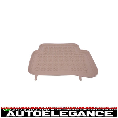 Beige rubber mat suitable for mercedes e class w212 2009-2016