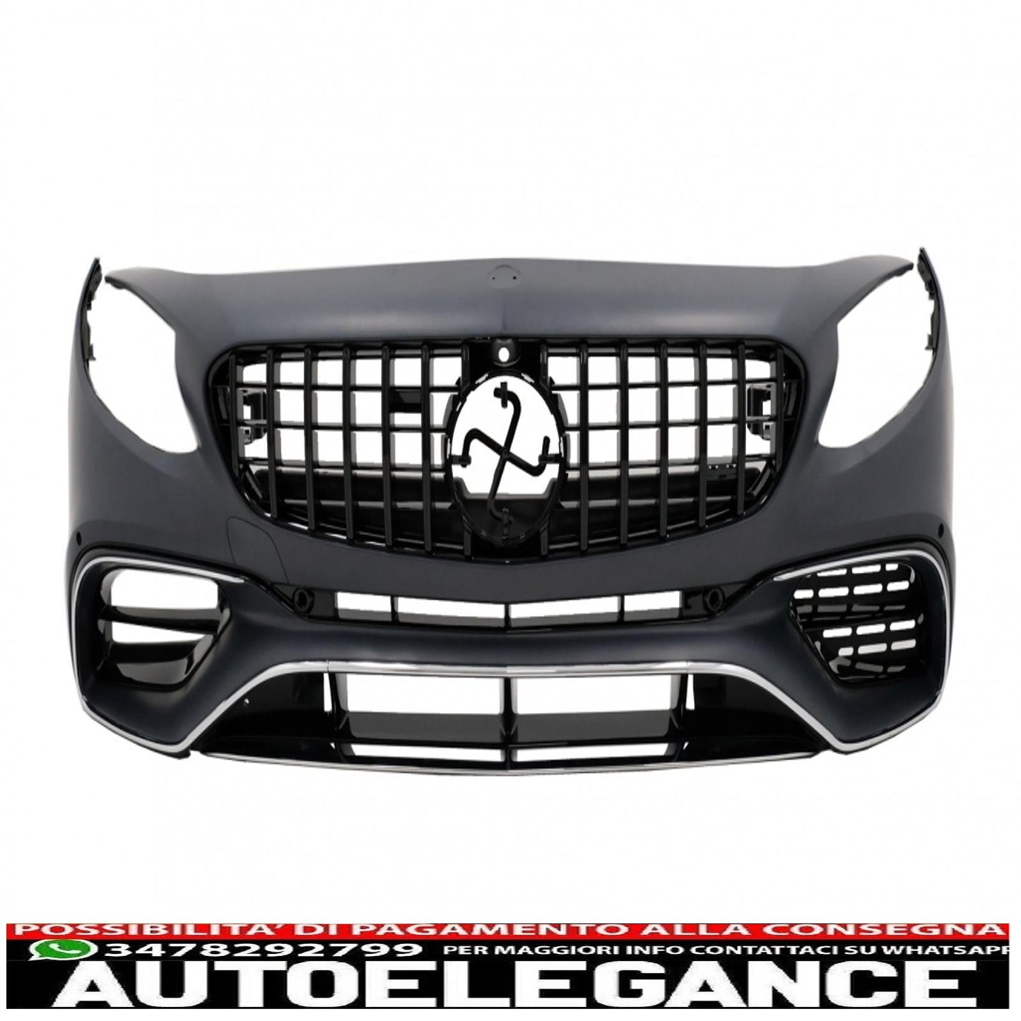 body kit suitable for mercedes s class coupe c217 sport line (2015-2021) s63 design all black 