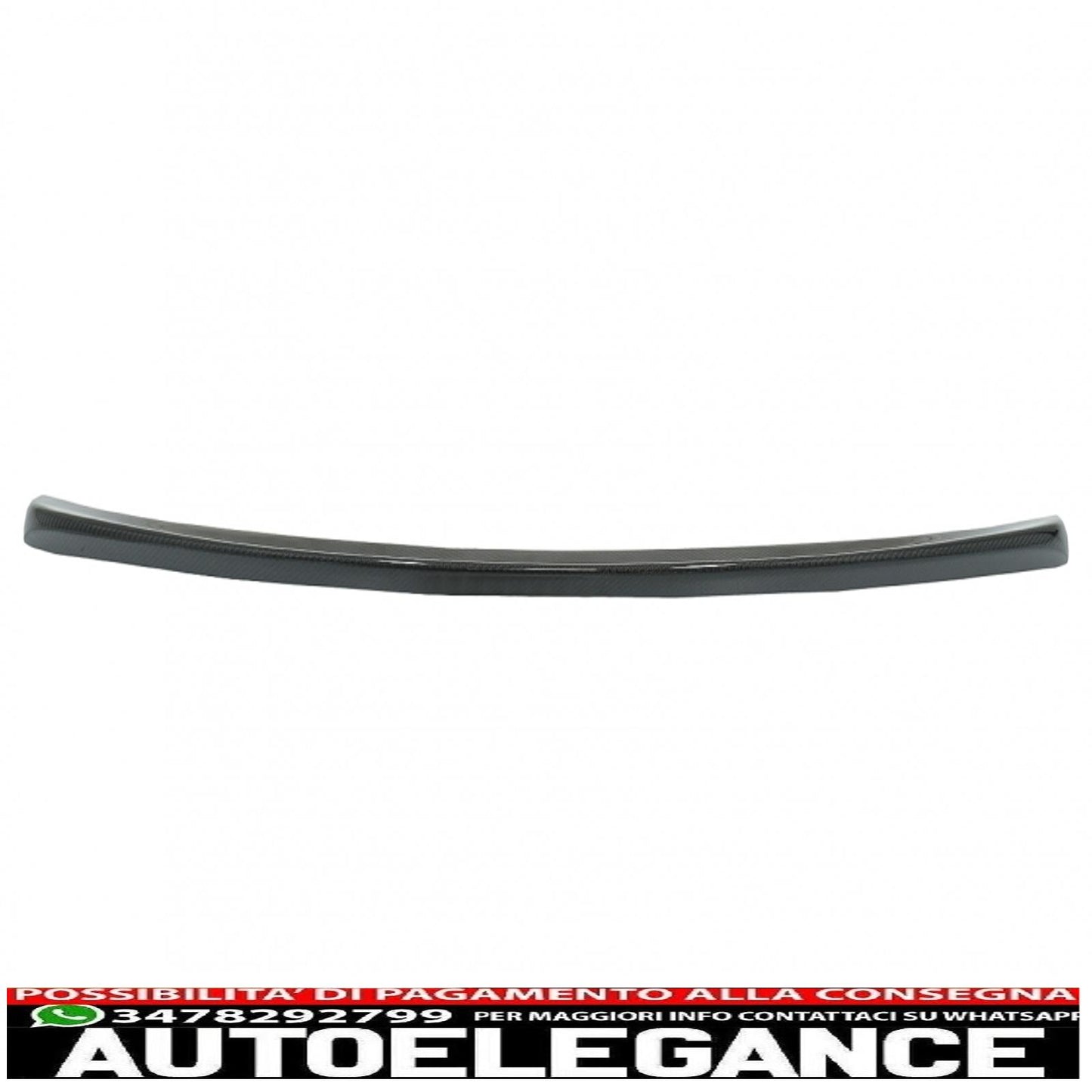 trunk spoiler suitable for tesla model s (2012-up) real carbon