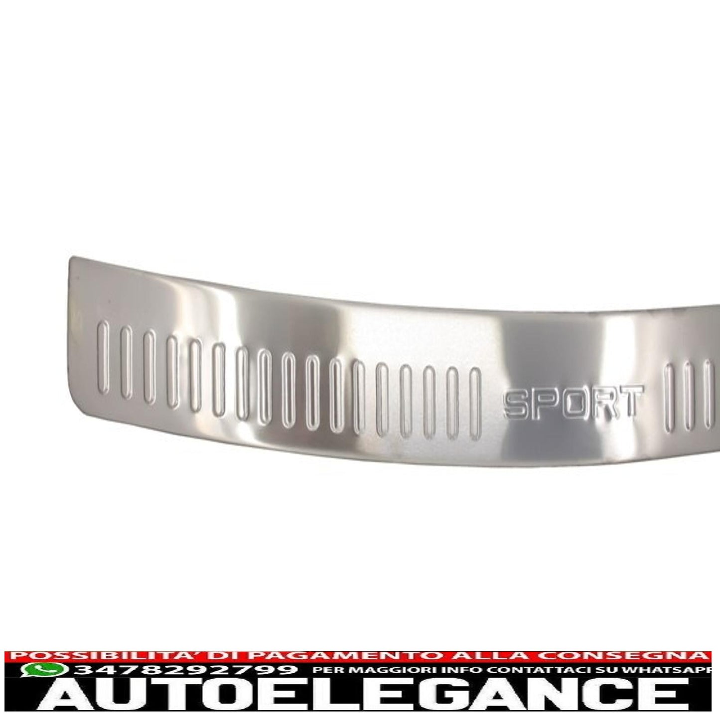 Rear Bumper Protector Sill Kick Plate Cover Aluminium Fit For Land Range Rover Sport L320 (2005-2013) Tailgate Boot Liner