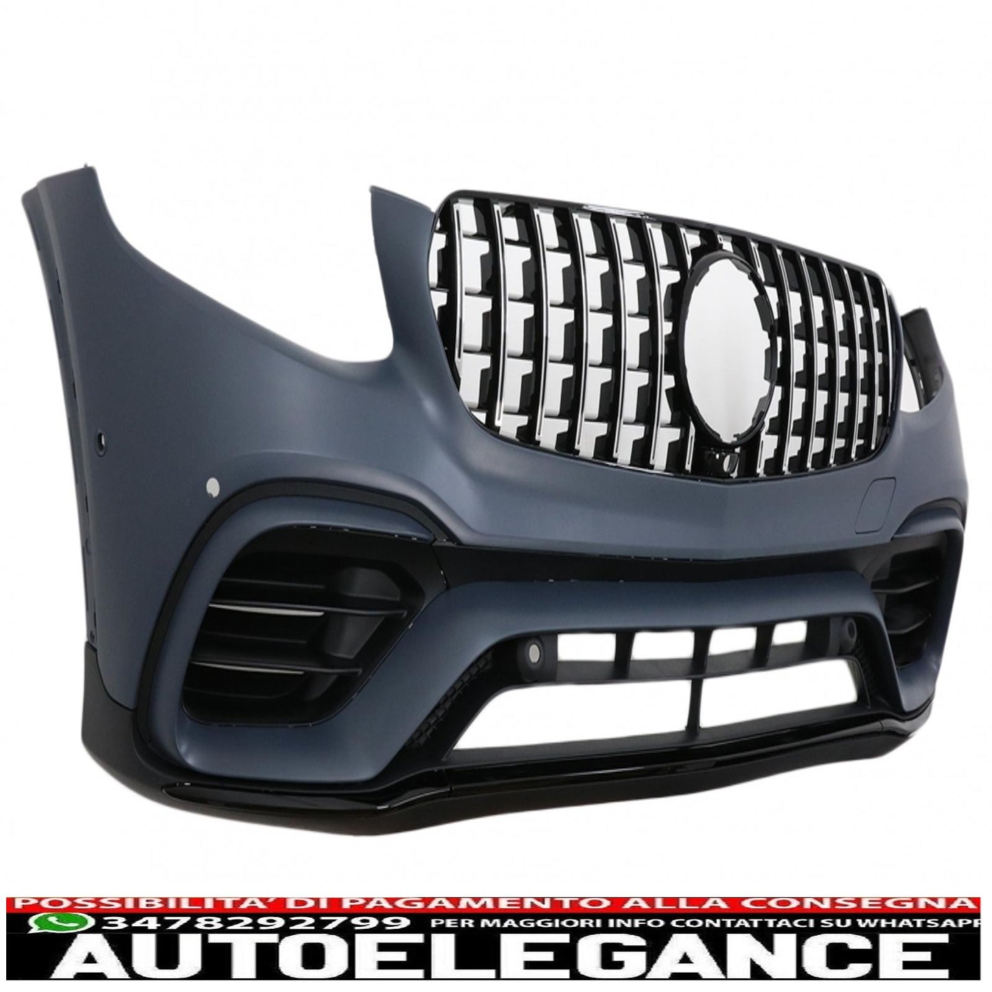 complete body kit suitable for mercedes glc suv x253 (2015-07.2019) design glc63 only for standard package 