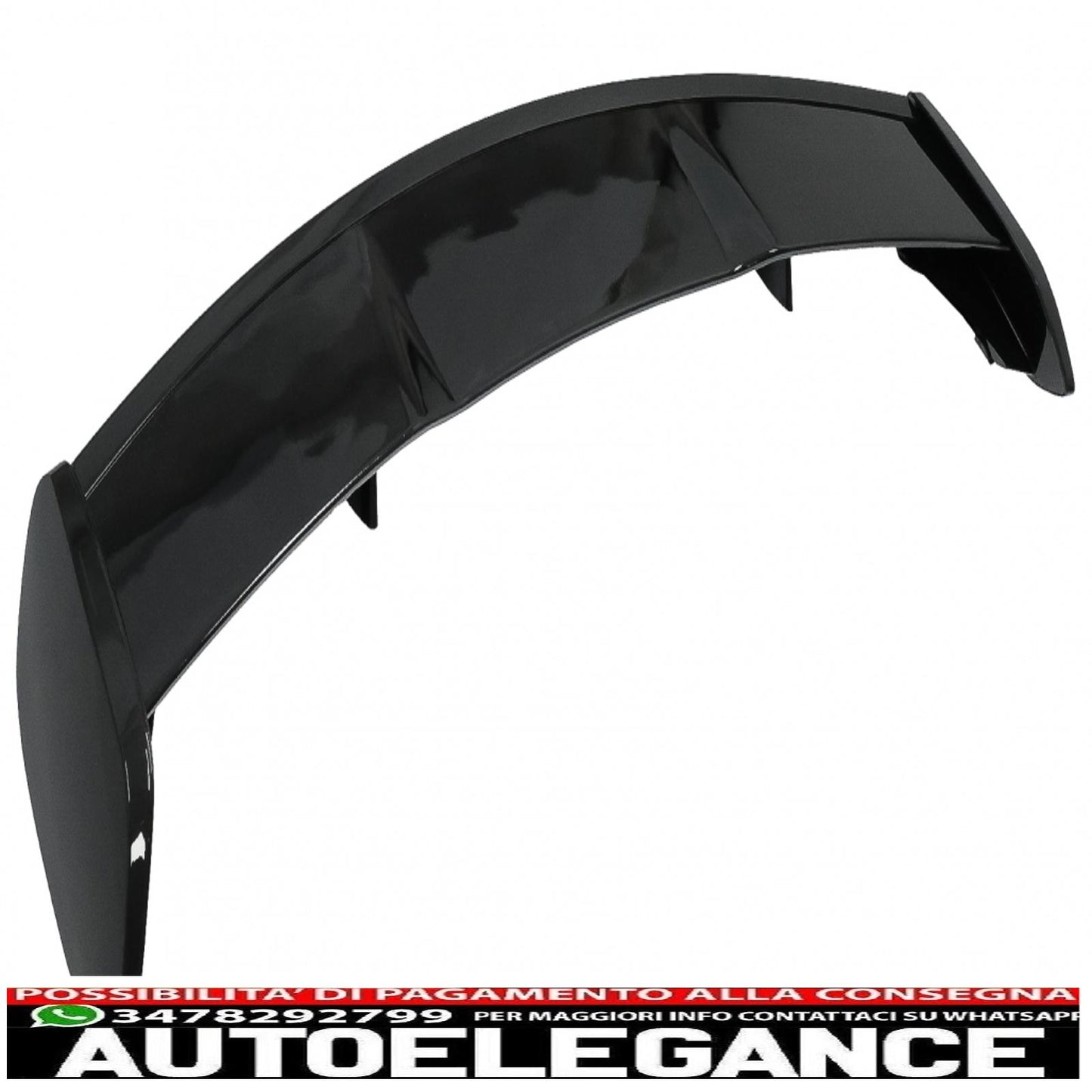 Spoiler sul coperchio del bagagliaio adatto per Mercedes Gla H247 (2020 in poi) Piano Black