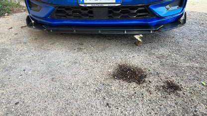 SPLITTER FORD PUMA 2019+ LIP GLOSS BLACK UNDER BUMPER ABS