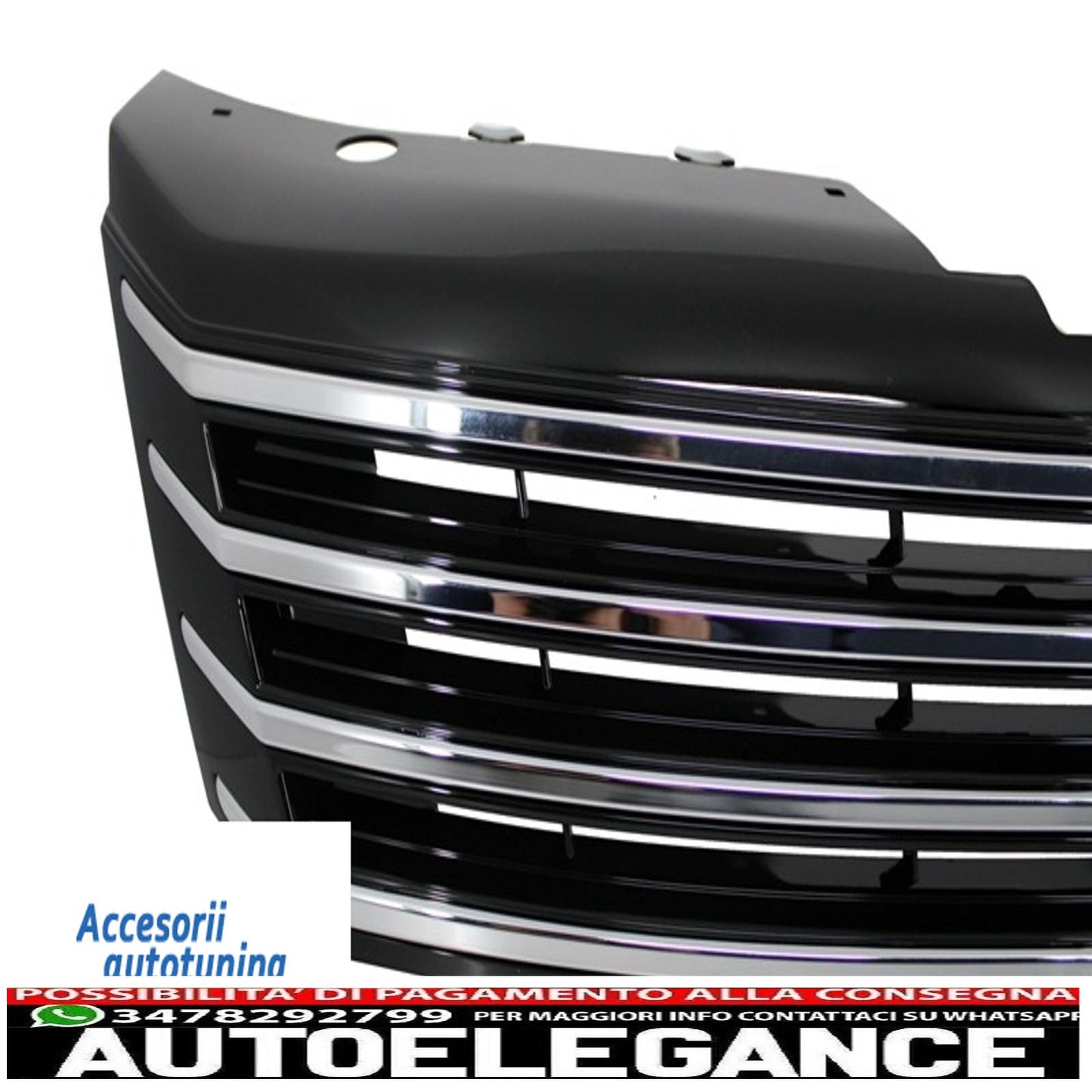 central grille grille debadged suitable for vw passat 3c gp b7 (2010-2014)