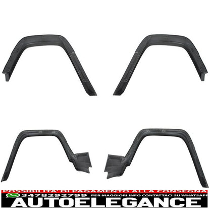 parafanghi passaruota adatti per mercedes classe g w463 (1989-2013) g65 g63 design