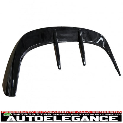 ala spoiler sul tetto adatta per bmw x1 suv f48 pre-lci (06.2015-2019) sport piano nero AUTOELEGANCERICAMBI