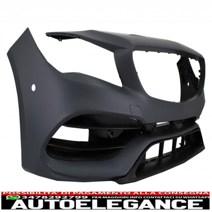 kit carrozzeria completo adatto per mercedes cla w117 c117 (2013-2018) restyling cla45 design griglia anteriore cromata