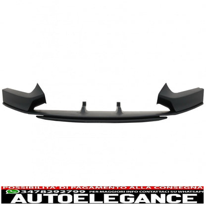 Front bumper spoiler lip suitable for bmw 2 series f22/f23 (2013-) coupe cabrio m-performance design