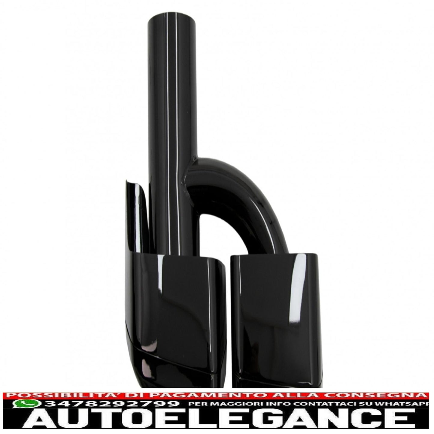 exhaust muffler tips tail pipes fit for mercedes w221 w164 w166 w212 w218 s class e class cls ml s63 e63 black edition 
