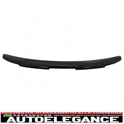 Trunk Spoiler Lip Suitable For Mercedes E Class W213 (2016-2019) Piano Black