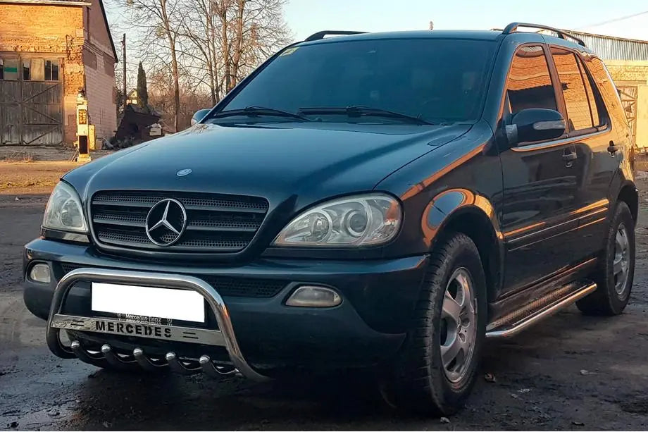 Mercedes ML W163 1997-2005 Bull Bar WT004 (Stainless Steel)