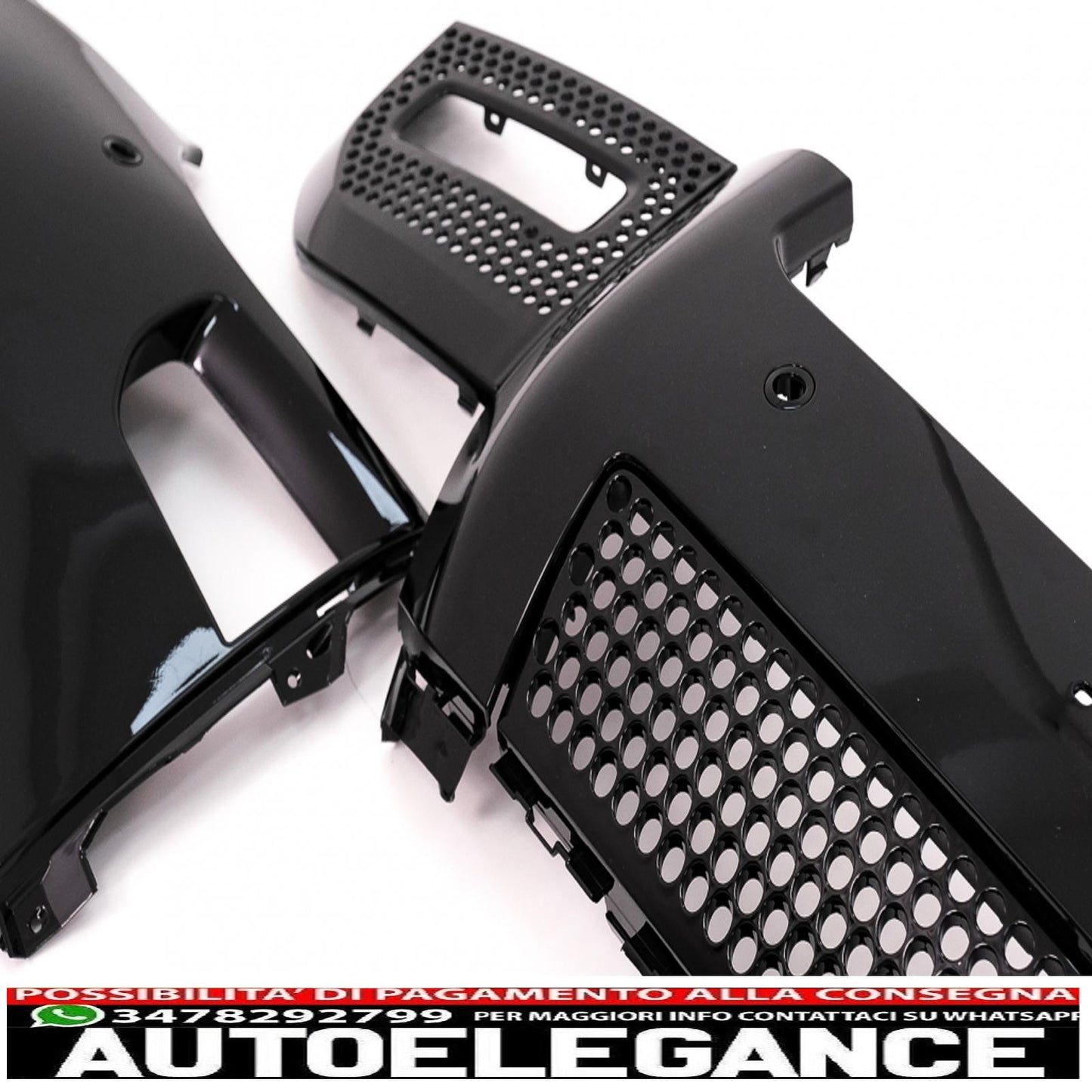 body kit suitable for Land Rover Defender Suv L663 (2019 onwards) piano black 