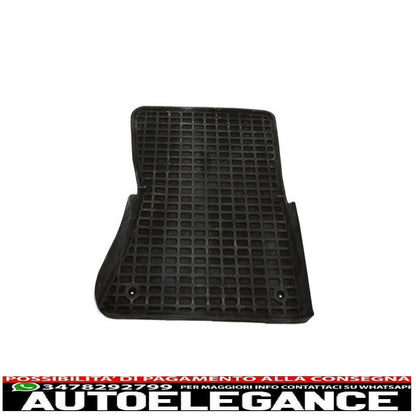 Rubber mats suitable for BMW X6 E71 (2008-2014) black