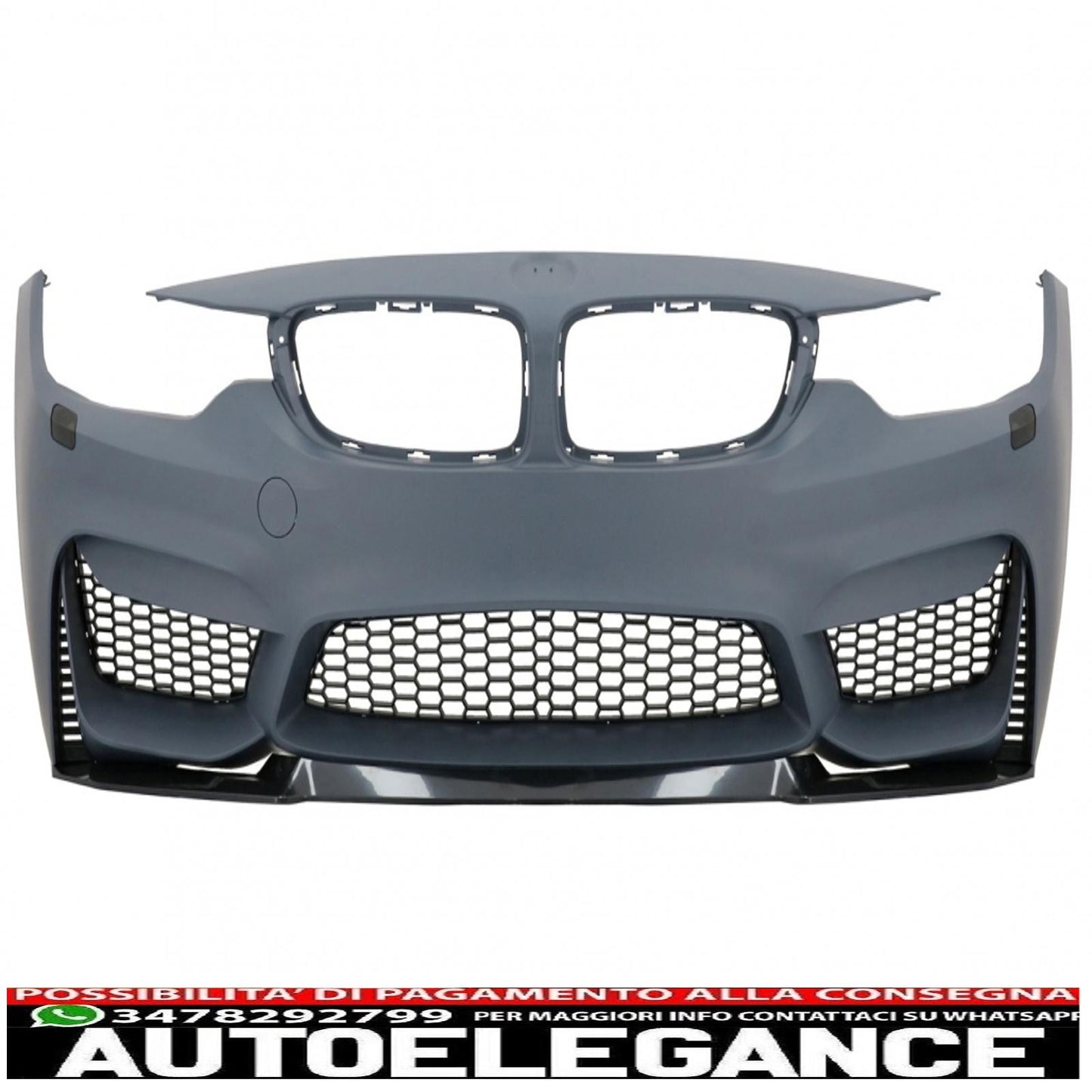 kit carrozzeria completo adatto per bmw serie 4 f32 coupé f33 cabrio (2013-2019) design m4 con terminali di scarico design acs