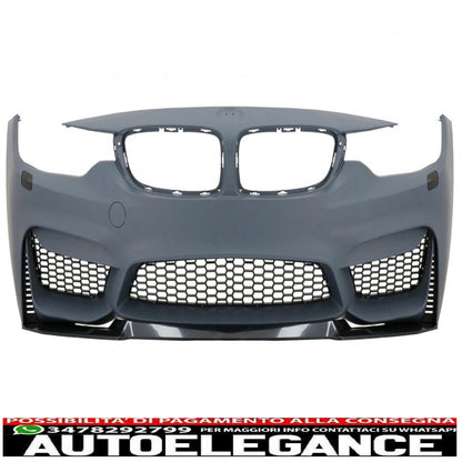 kit carrozzeria completo adatto per bmw serie 4 f32 coupé f33 cabrio (2013-2019) design m4 con terminali di scarico design acs