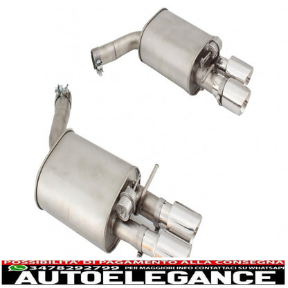 Full exhaust system suitable for Audi A7 4G (2010-2018) 2.5L/2.8L/2.0T/1.8T/3.0T petrol engine with Valvetronic 