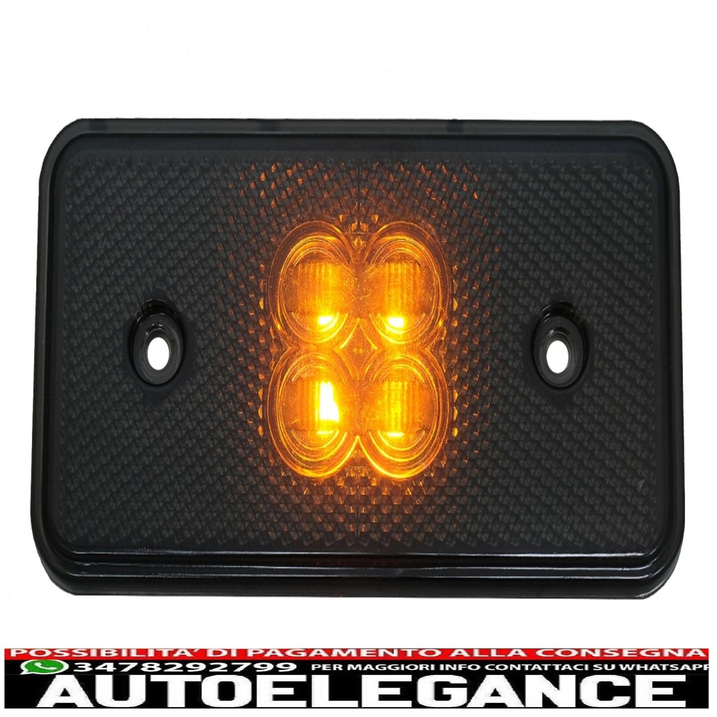 Front and Rear LED Side Marker Lights Suitable for Mercedes Benz G-Class W463 (2002-2014) Smoke Lens