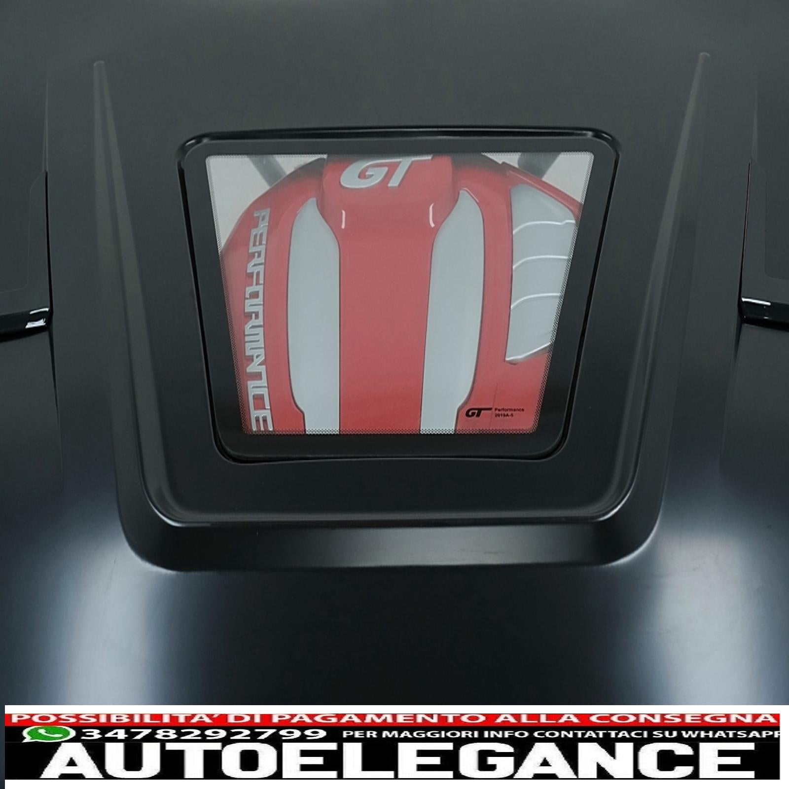cofano cofano con copertura motore adatto per audi a5 b9 (2016-2019) gt design AUTOELEGANCERICAMBI