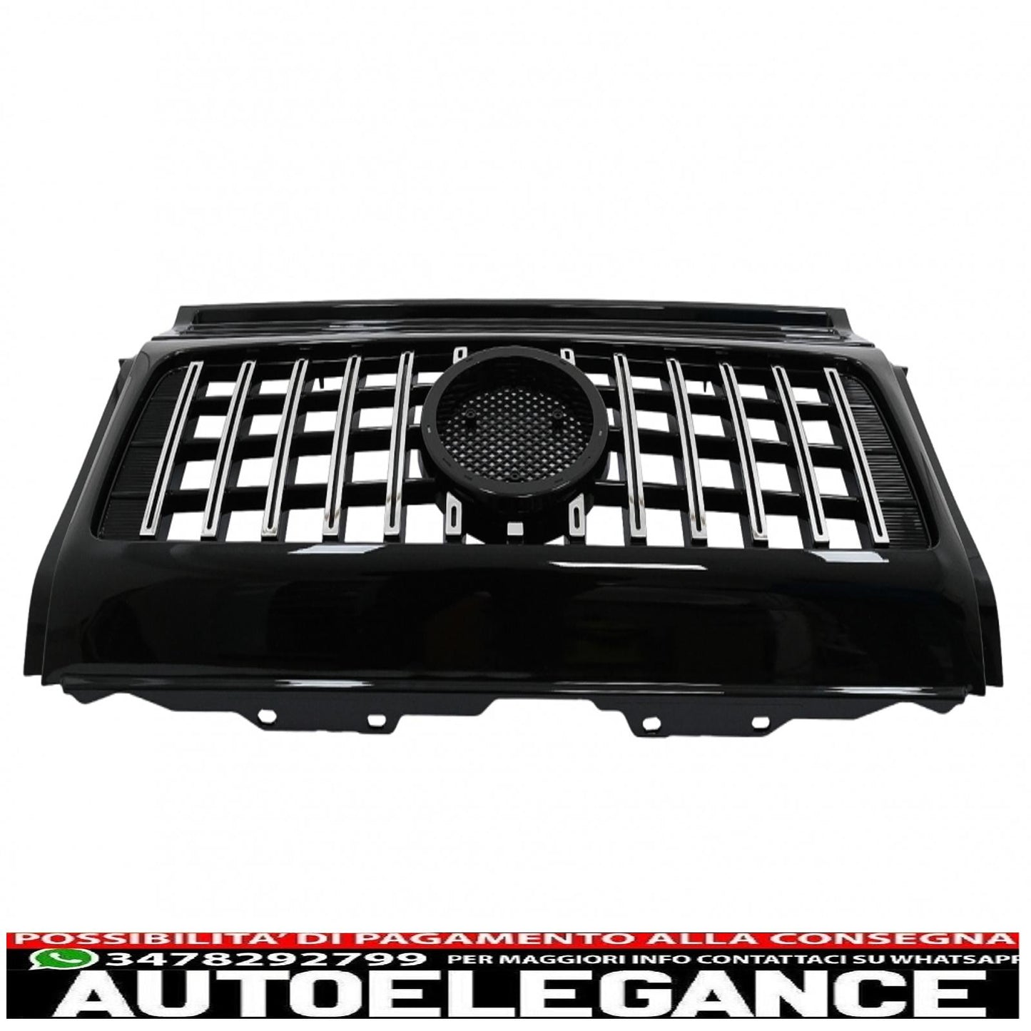 front grille suitable for mercedes g-class w463 (2002-2017) g63 gt-r panamericana design