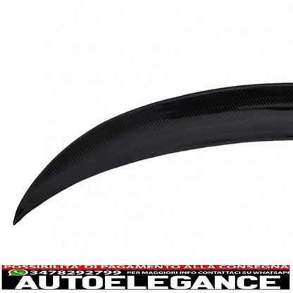 Trunk spoiler suitable for BMW 4 Series F32 Coupe (2013-up) M4 design in real carbon