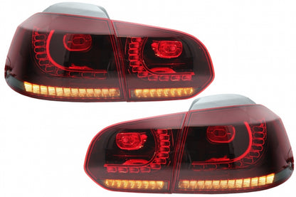 FULL LED REAR LIGHTS SUITABLE FOR VW GOLF 6 (2008-2013) LOOK R20