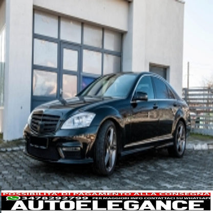 dedicated led drl daytime running lights suitable for mercedes w221 s class (2010-2013) left side