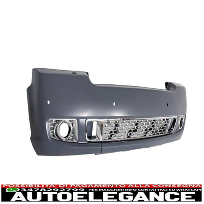 conversione completa kit carrozzeria design autobiografia adatto per land rover vogue l322 (2002-2009) retrofit per restyling griglia nera argento edizione 2010+ AUTOELEGANCERICAMBI
