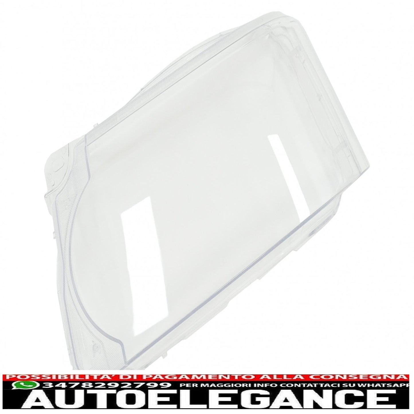 Headlight Lens Glasses Suitable for Land Range Rover Sport L320 Facelift (2009-2013) Clear Glass Optics 