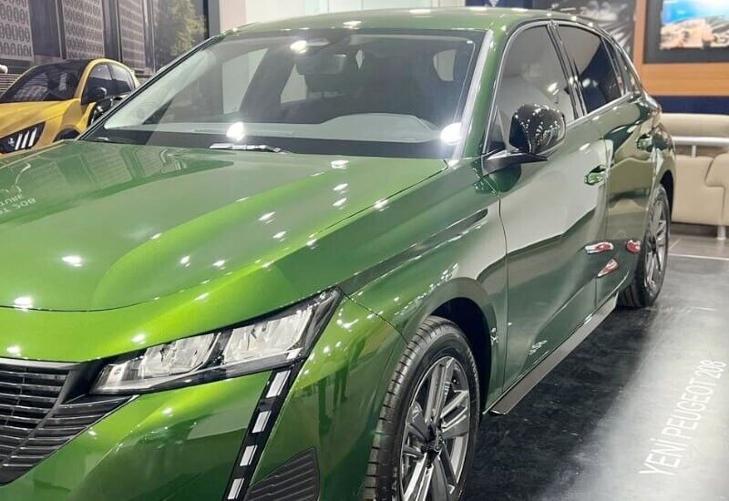 SKIRTS SUITABLE FOR PEUGEOT 308 III 2021+ 5 DOORS GLOSSY BLACK