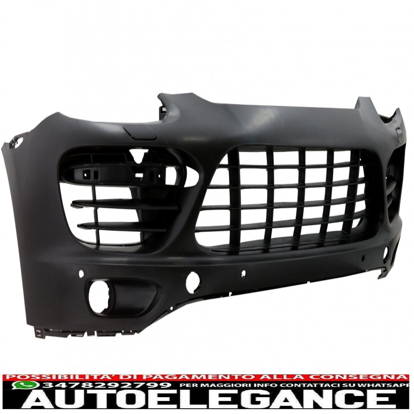 front bumper suitable for porsche cayenne 958 92a pre-facelift (06.2010-08.2014) 