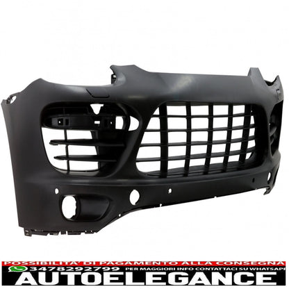 front bumper suitable for porsche cayenne 958 92a pre-facelift (06.2010-08.2014) 