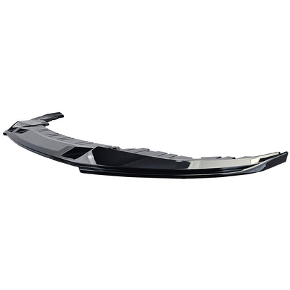 SPLITTER ANTERIORE ADATTO PER BMW SERIE 4 G26 GRAND COUPE' LOOK NERO LUCIDO