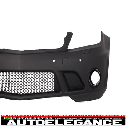 paraurti anteriore adatto a mercedes classe c w204 (2007-2012) design c63 con pdc