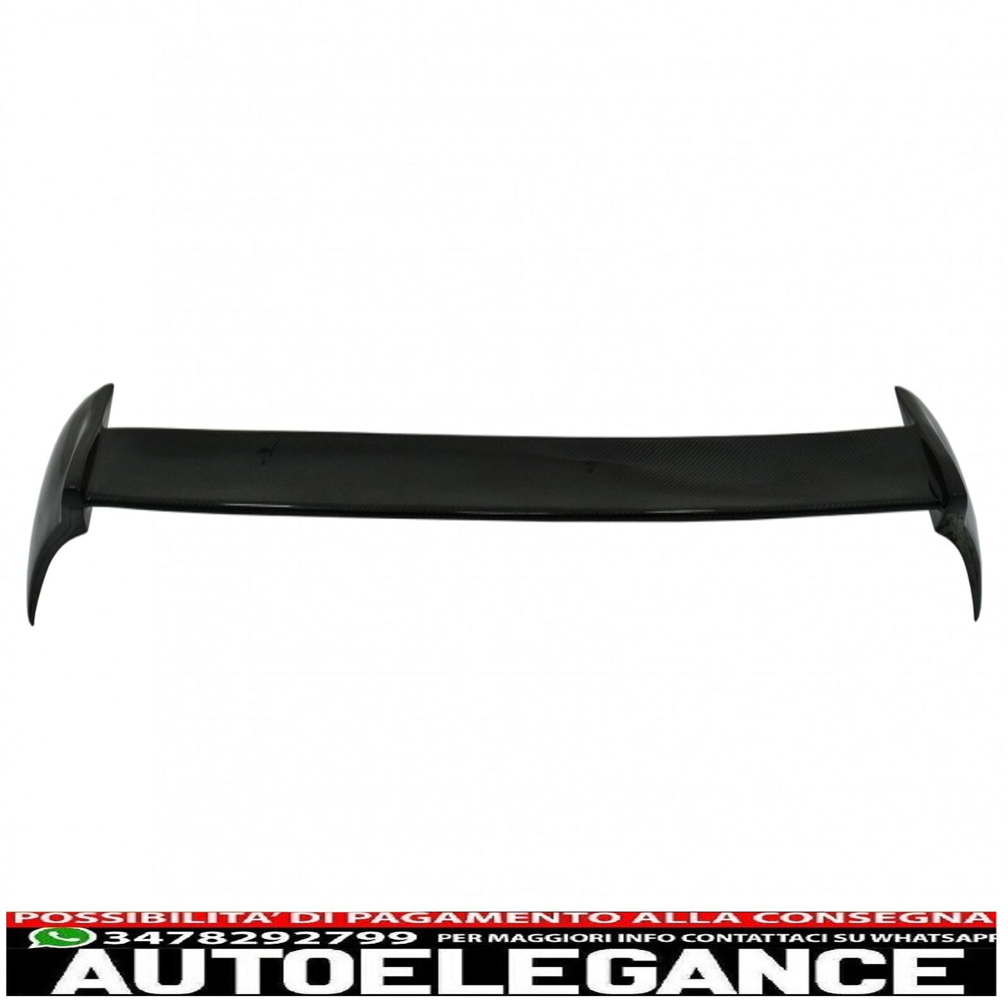 Trunk Roof Spoiler Fit For Porsche Cayenne 958 II SUV (2015-2017) Carbon Fiber 