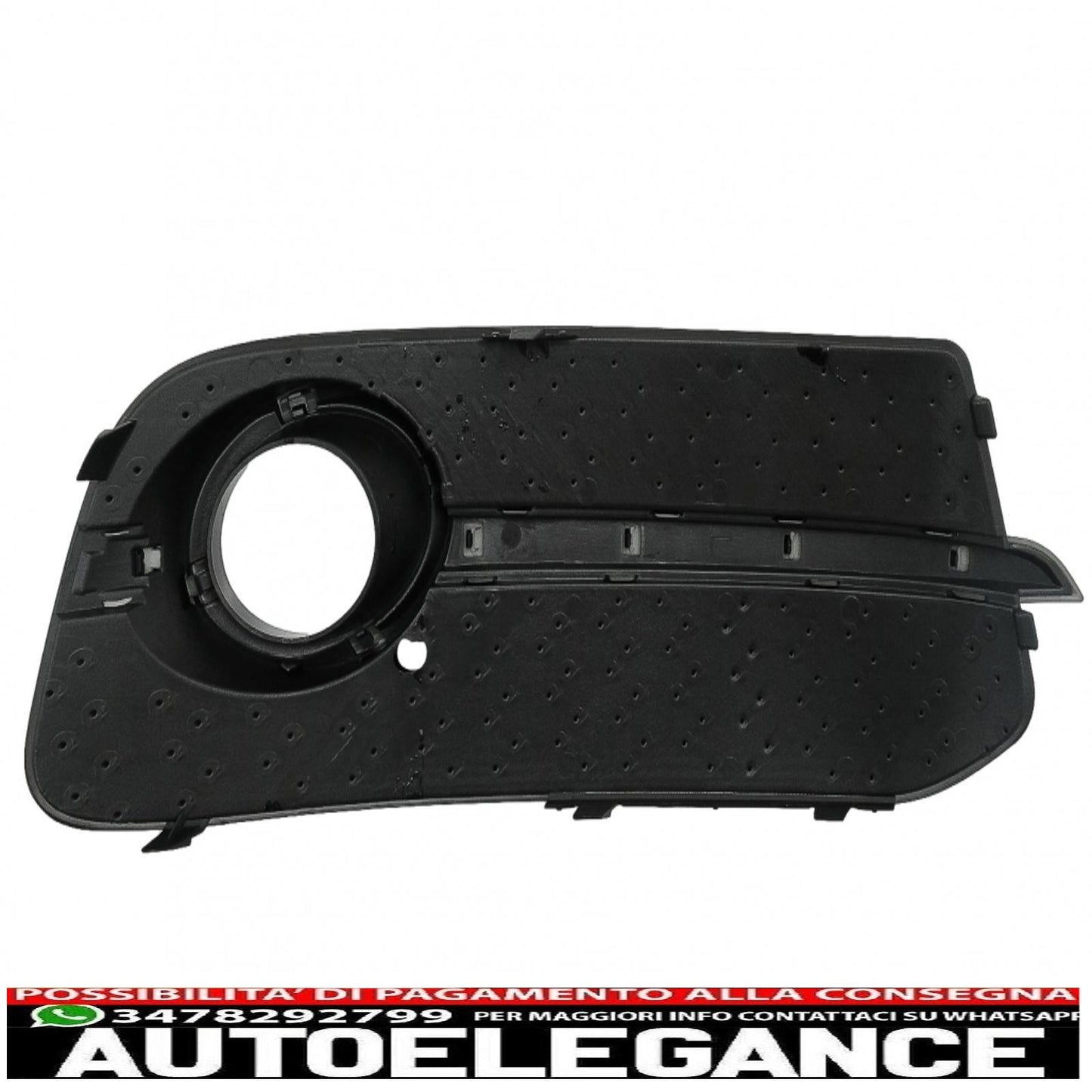 Copri fendinebbia griglie laterali adatti per audi q5 suv 8r facelift (2012-2016) completamente nero design rs AUTOELEGANCERICAMBI