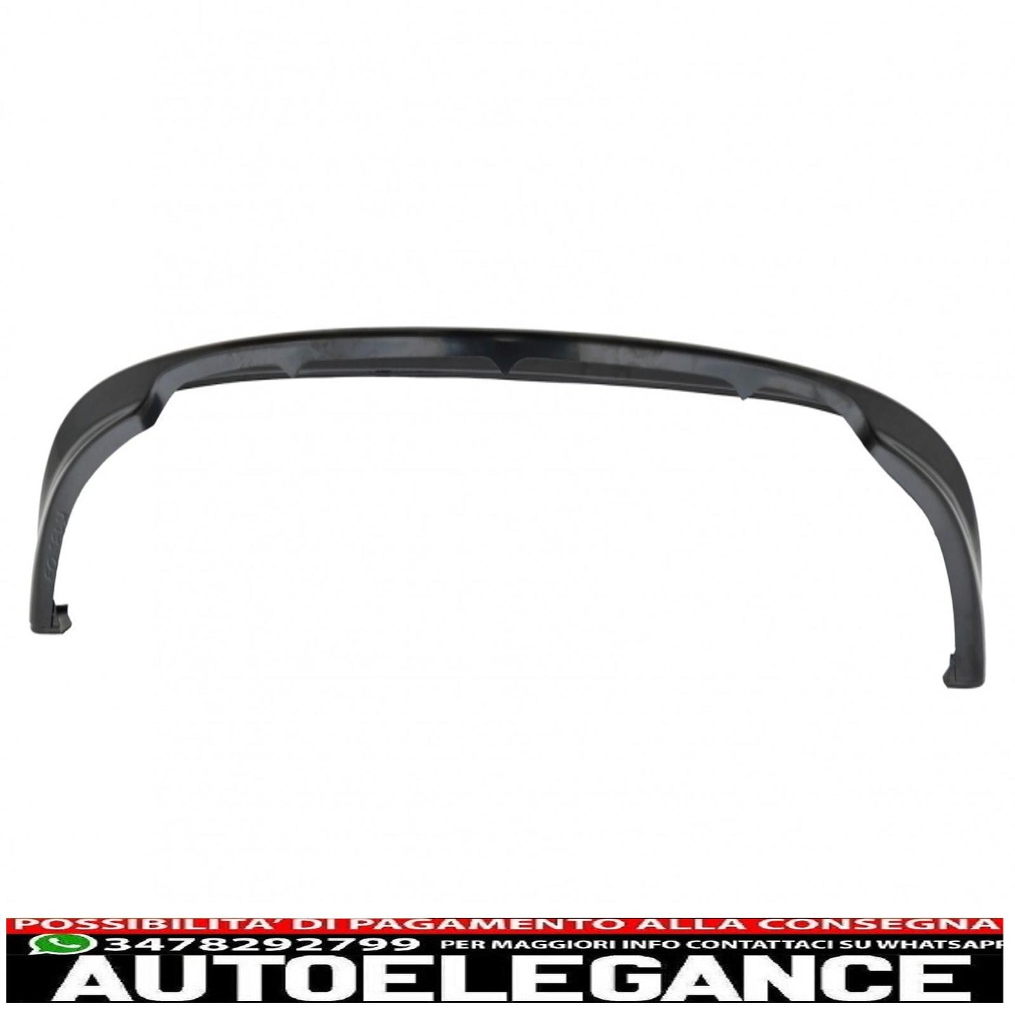 lower spoiler rear bumper extension suitable for opel astra g (1998-2005) 