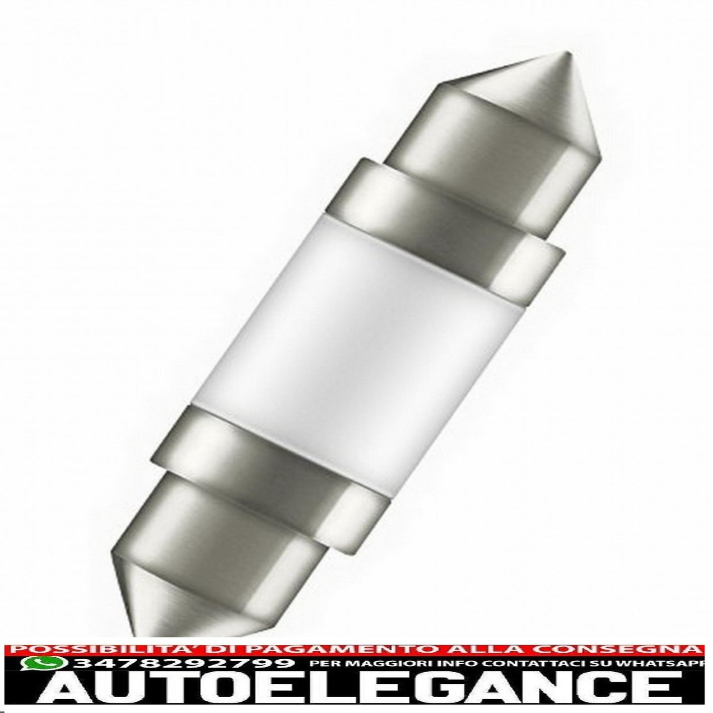 osram led guida verme festone bianco 36mm (