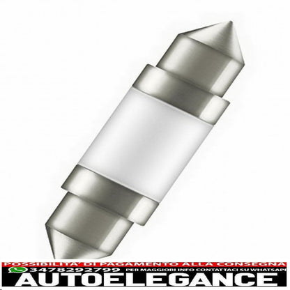 osram led guida verme festone bianco 36mm (